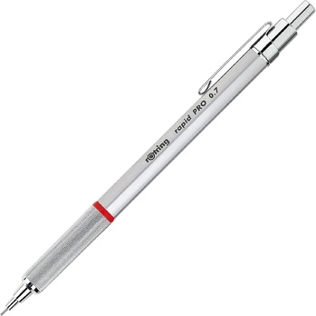 Pieštukas Rotring Rapid Pro 0,7 sidabrinis - 1904256