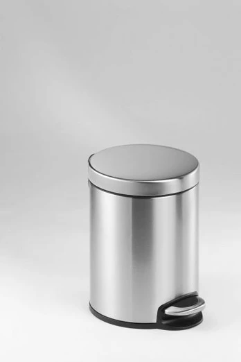 Durable DURABLE Treteimer Kosmetikeimer Nerūdijantis plienas rund 5