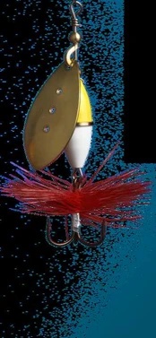Sukrė Myran Wipp Spinnare Gul/Vit, 20 g