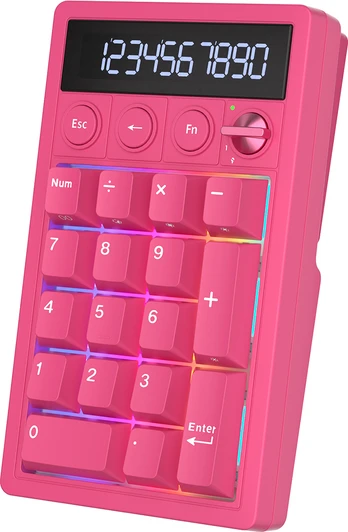 Royal Kludge M20 Berry Red, Cream Switch, US