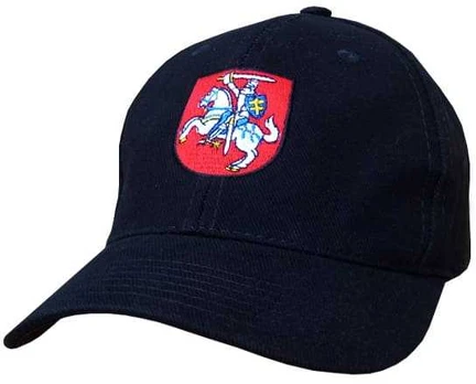 Kepurė KS Juoda kepuraitė Vytis