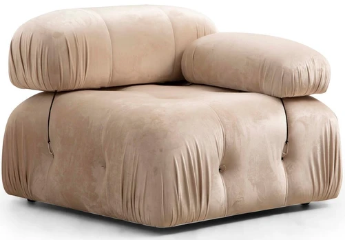 Fotelis Bubble 1R-Cream Kremas