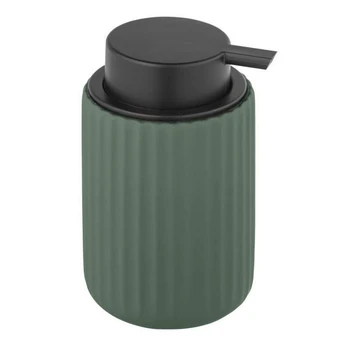 Distribuitor de sapun lichid BELLUNO, ceramic, verde, 300 ml, Wenko