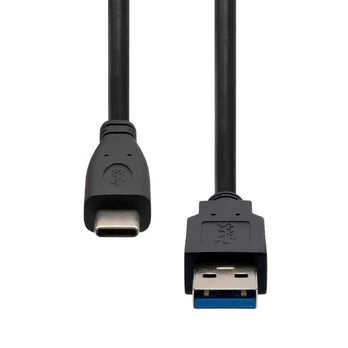 Proxtend USB-C to USB A 3.0 cable 15cm juodas