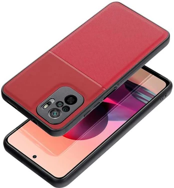 NOBLE dėklas, skirtas XIAOMI Redmi Note 14 5G raudonas