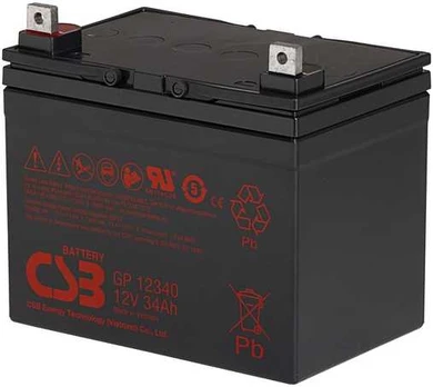 Csb Battery Akumuliatorius 12V 34Ah Pb CSB