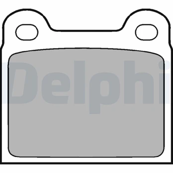 DELPHI LP0018 Brake pad set