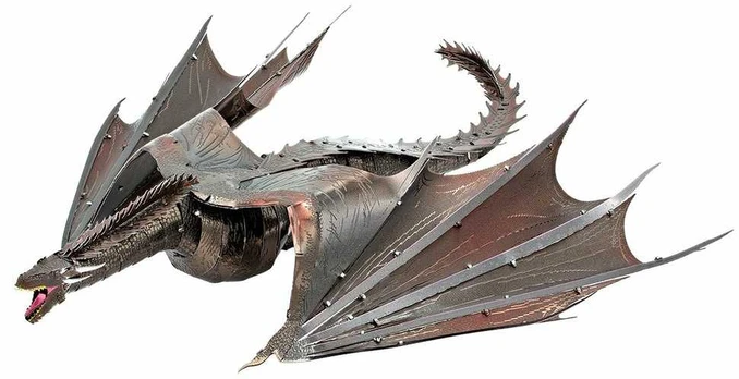 Metal Earth Metalinis 3D konstruktorius Sostų karai Drakonas