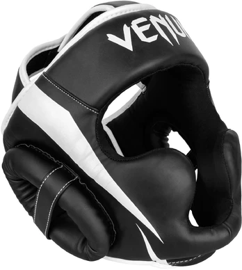 Bokso šalmas Venum Elite - Black/White