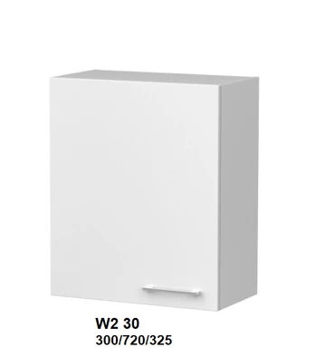 Extom Pakabinama spintelė Sidabrinis W2 30