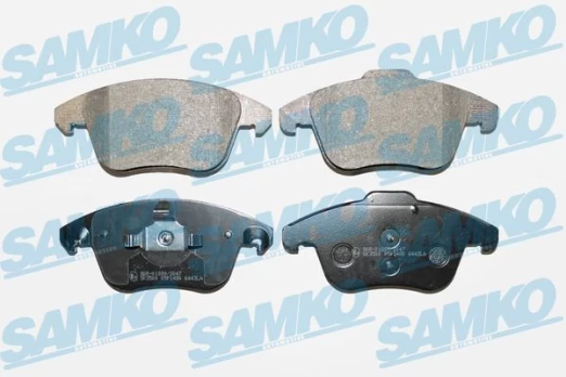 Stabdžių trinkelių rinkinys, diskinis stabdys SAMKO 5SP1480