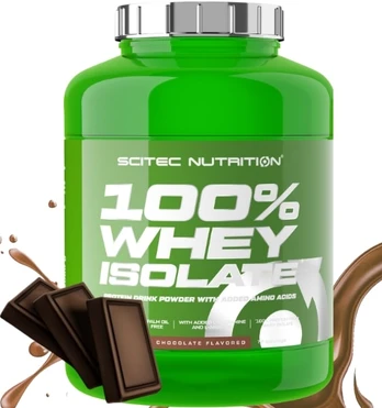Scitec 100% Whey Isolate, Chocolate, 1816 g
