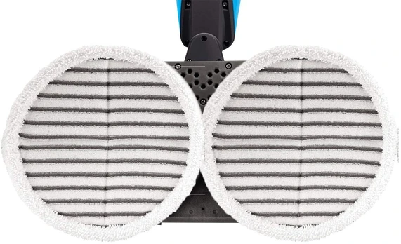 Bissell | SpinWave Pads - 4 x Scrubby | White Bissell | SpinWave Pads - 4 x Scrubby | White