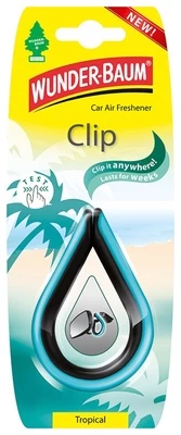 Automobilių oro gaiviklis Wunder-Baum Clip Tropical kaina