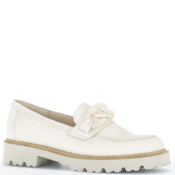 Loaferiai moterims, Balta, Loafers