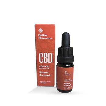 Reset & Reset 20% CBD Aliejus Baltic Shamans
