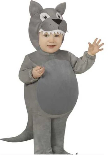 Fiesta Lille ulv baby kostume