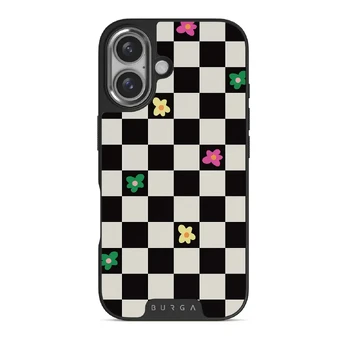 Lunch Break - iPhone 16 Case, Elite Dark (MagSafe) / Silver