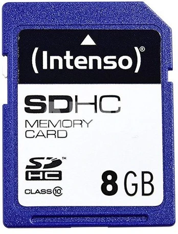 Intenso SDHC 8GB Class10 3411460