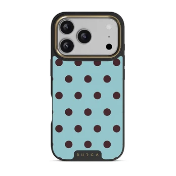 Aqua Mocha - iPhone 17 Pro Case, Elite Dark (MagSafe) / Gold