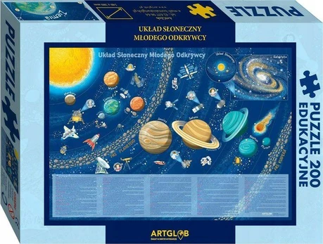 Artglob Dėlionė 200 vnt. - Saulės sistema