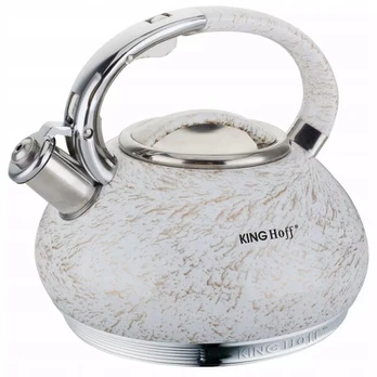Kinghoff Tradicinis plieninis virdulys 3l, baltas