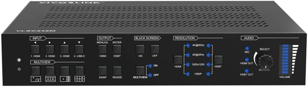 Šakotuvas „VivoLink“ „HDBaseT 3.0“ 18G 4X2 vientisas