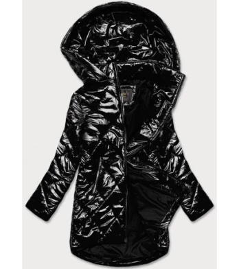 QUILTED HOODED JACKET RED (7218BIG) striukė