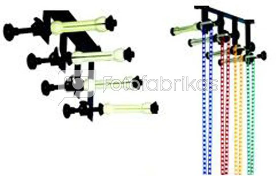 Falcon Eyes Background Support B-4W for 4 Rolls