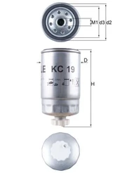 Kuro filtras KNECHT KC 19