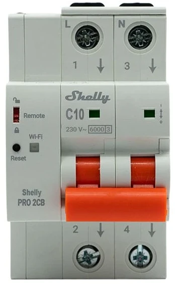 Shelly Pro 2CB C10