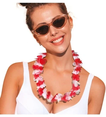ESPA Hawaii vainikas raudonas ir baltas