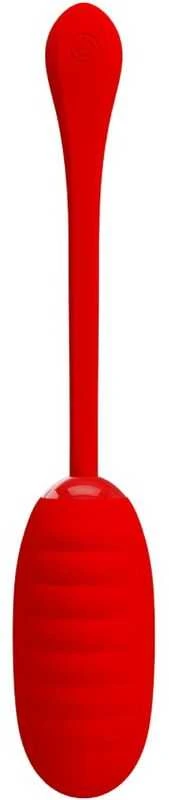 PRETTY LOVE - KIRK RECHARGEABLE VIBRATING EGG RED