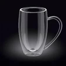 Dvigubo stiklo puodelis, 0.4 l