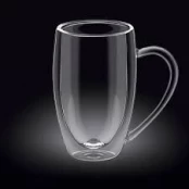 Dvigubo stiklo puodelis, 0.4 l kaina