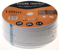 Laidas Libox Trishield Coaxial Nėra, Nėra, 100 m, balta