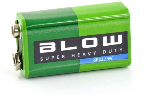 Baterija Blow Super Heavy Duty 6F22 9V