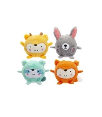 PLIUŠINIS ŽAISLAS FOREST ANIMALS 10 CM, KVEPIANTIS. 3m+