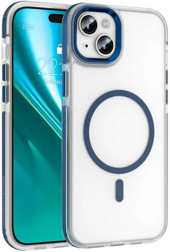 Dėklas Telforceone Etteri Icy Mag case for iPhone 14 6,1' mėlynas