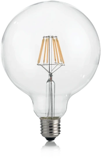 8W LED lemputė E27, 3000K, skaidri, dimeriuojama, 188959