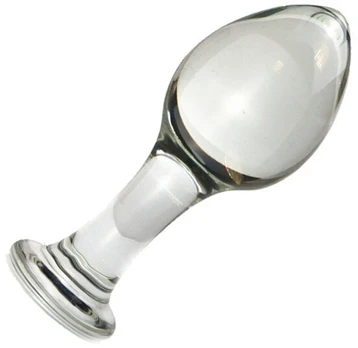 Stiklinis analinis kištukas Crystal Plug