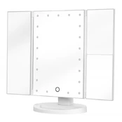 Humanas HS-ML04 Make-up Mirror with LED Lights - Baltas kaina