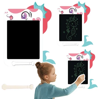 Rašymo/piešimo lenta LCD Vienaragis, balta