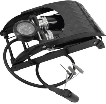 AW-Tools AWTools dvigubo stūmoklio pėdų siurblys su manometru (AW19315)