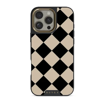 Proper Uniform - iPhone 16 Pro Max Case, Elite Dark (MagSafe) / Gold