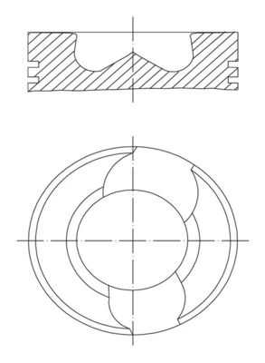Stūmoklis MAHLE 030 98 00