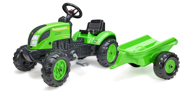 Traktorius Falk Farmer Tractor, žalias