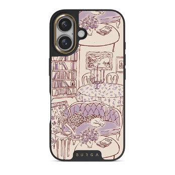 Fully Booked - iPhone 16 Case, Elite Dark (MagSafe) / Gold