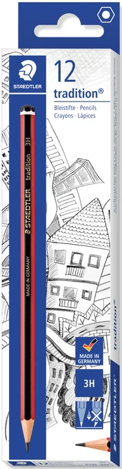 Pieštukas STAEDTLER TRADITION 3H kaina