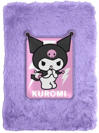 Kids Licensing Hello Kitty Kuromi plush notebook